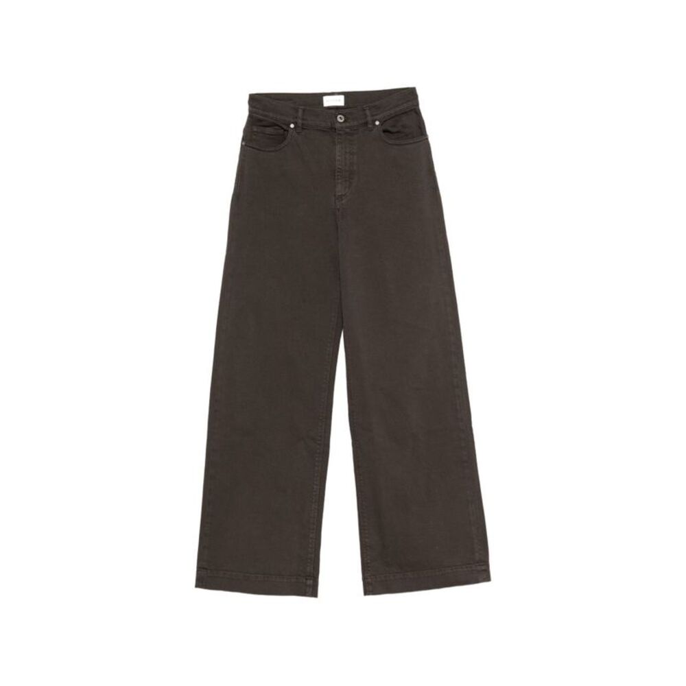 Parosh Women Wide-Leg Denim Jeans